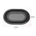 thumbnail image 2 of Unique Bargains 4128mm Haut-Parleur Radiateur Passif Plaque de Vibration Subwoofer Membrane de Vibration, Basses DIY, Basses 2 Pcs, 2 of 2