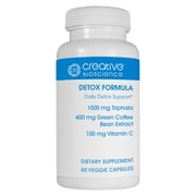 Creative Bioscience Detox Diet 1234 Capsules Dietary Supplement, 60 count
