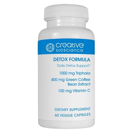 Creative Bioscience Detox Diet 1234 Capsules Dietary Supplement, 60 count