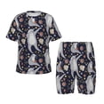thumbnail image 1 of Balery Sloths Dancing Conjunto de Pijama Infantil de Manga Corta con Estampado – Ropa de Dormir de Algodón Suave-Small, 1 of 6
