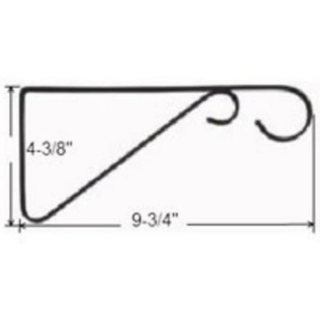 

Landscapers Select GB0373L Hanging Plant Bracket White 9-5/8 in