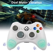 Luxmo Wired Game USB Controller Gamepad Joystick for Xbox 360 &PC(White)