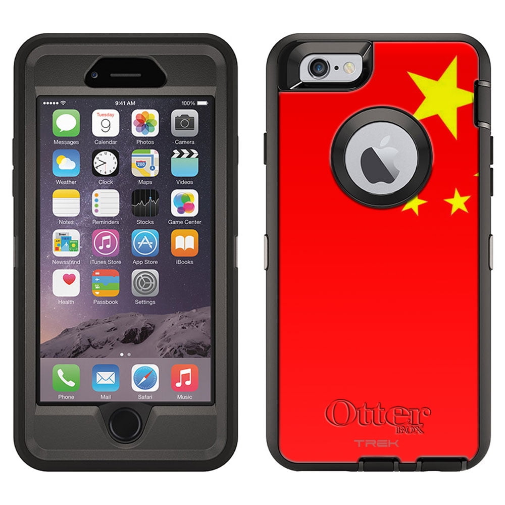OtterBox Defender Case for Apple iPhone 6 Chinese Flag by Trek Media Group