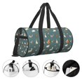 thumbnail image 3 of Fotbe Farm Animal Bolsa Deportiva de Lona Plegable con Estampado, Bolsa de Gimnasio con Bolsillo Seco/Húmedo, Bolsa de Viaje Ultraligera de Gran Capacidad, 3 of 6