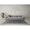 thumbnail image 3 of Ahgly Company Indoor Rectangle Oriental Gray Industrial Area Rugs, 5' x 7', 3 of 4