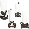 thumbnail image 7 of Urbalabs Cast Iron Farmhouse Paper Towel Holder Horse Metal Paper Towel Holder Roll Paper Towel Stand for Farmhouse Kitchen Decor Bathroom Home Country Decor (Horse), 7 of 7
