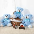 thumbnail image 5 of MaoGoLan 13.8" Small Teddy Bear Cute Bear Bulk Stuffed Animals 3 pack, 5 of 6