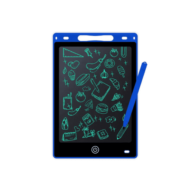 Pizarron Magico Tableta 12" Marthing Escritura Dibujo Copyboard, Regalo Infantil Juguete Educativo Portátil, Pantalla A Color Creación, Reutilizable, Borrable Cuaderno Dibujo LCD Rojo