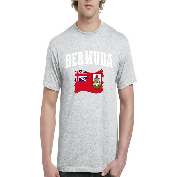 Normal is Boring - Mens Bermuda Flag Short Sleeve T-Shirt - Walmart.com ...