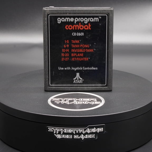 Restored Combat - Game Program | CX-2601 | Atari 2600