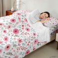 thumbnail image 4 of Manfei Rustic Wildflower Bed Sheets 4-Piece,Cottagecore Blossom Full Size Sheets,1 Flat Sheet,1 Fitted Sheet and 2 Pillowcases, 4 of 6