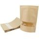 thumbnail image 1 of Bolsa Kraft Stand Up con Cierre Sello SquatBag 10x15 cm 100Pzs 100gr VentDepot Café Kraft, 1 of 1