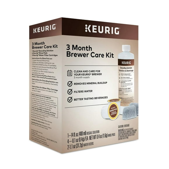 Trousse d'entretien de 3 mois pour cafetière de Keurig® .