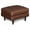 Brown, variant on Eon Leather Ottoman