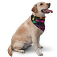 thumbnail image 2 of Easygdp Colorful Dragonflies Pet Scarf, Dog Triangle Scarf, Printing Dog Bib, Handkerchief Scarf for Small Medium Large Dogs Cats Pets, 2 of 9