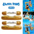 thumbnail image 2 of Battle Log Rafts Inflatable Pool Float Row Toys Outdoor Games Pool Float Water Toys For Summer Pool Party Water Sport New, 2 of 5