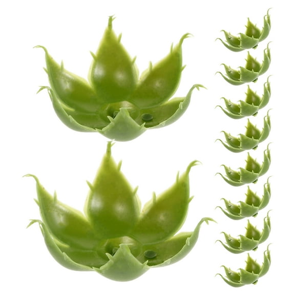 FRCOLOR 100pcs Artificial Flower Calyxes Set Realistic Rose Sepals Artificial Flower Base Fake Calyx for DIY Crafts Floral Arrangements and Home Decorations