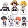 thumbnail image 2 of GIOVANNI Moda Soporte de anillo giratorio Regalos Soporte de escritorio anticaída Soporte para teléfono Chico de voleibol Inuyasha Soporte para coche 360 grados Anime Boy Accesorios Soporte perezoso, 2 of 4