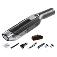 thumbnail image 3 of funtasica Handheld Vacuum Cleaner Hand Held Vacuum Cordless for Computer Keyboard Black w/ Black w/ Bag, 3 of 7