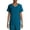 Baby Teal, variant on ClimateRight by Cuddl Duds Short Sleeve V-Neck Scrub Top (Women's )