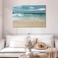 thumbnail image 2 of Elephant Stock Symphony Of The Sea Wall Art - Horizontal Canvas Wall Art - Dining Room Wall Decor - Beach Canvas - Blue And Teal Decor By Nan - 45" x 30", 2 of 8