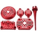 thumbnail image 1 of Piezas del Kit de cubierta de vestir del motor de aluminio aptas para Lifan 110cc 125cc Pit Dirt Bike rojo, 1 of 8