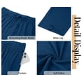 thumbnail image 5 of Fantaslook Womens Pants Casual Boho Palazzo Pants Wide Leg Lounge Pants Trousers with Pocket, 5 of 8