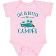 thumbnail image 3 of Inktastic Life's Better in a Camper Girls Baby Bodysuit, 3 of 5