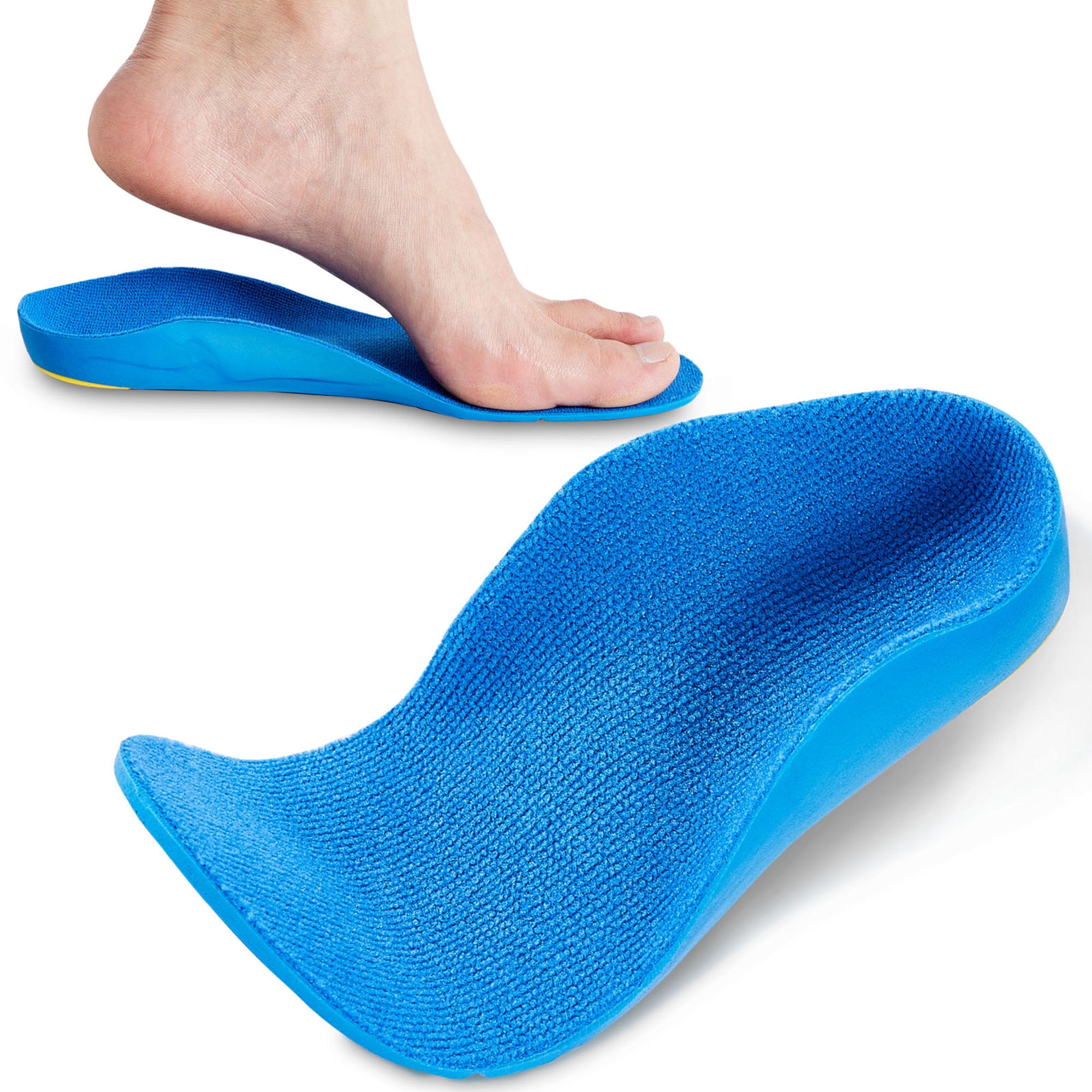 GXFC Kids Orthotic Cushioning Arch Support Shoe Insoles, Children Pu