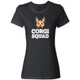 thumbnail image 3 of Inktastic Dog Corgi Squad Women's T-Shirt, 3 of 5