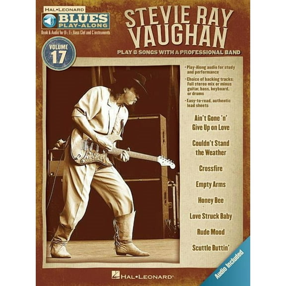 Stevie Ray Vaughan: Blues Play-Along Volume 17