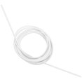 thumbnail image 3 of White Ceiling Mount Curtain Wire System for Bed with Flexible Track and Plastic Stainless Steel Materials 1 Set, 3 of 4
