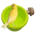 thumbnail image 5 of FEAMOS Bird Water Bath Box Shower Box Parrot for Parakeets Cockatiel Pet Cage Hanging Bowl Bird Bath Supplies, 5 of 7