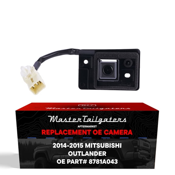 Master Tailgaters Replacement for Mitsubishi Outlander (2014-2015) Backup Camera OE Part # 8781A043