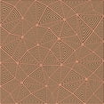 thumbnail image 1 of Ahgly Company Machine Washable Indoor Square Transitional Orange Area Rugs, 7' Square, 1 of 7