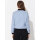 thumbnail image 4 of Chaqueta bomber Allegra K rompevientos con cremallera Gris XL para mujer, 4 of 5