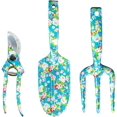 thumbnail image 1 of Ensemble d'Outils de Jardinage - Ensemble de 3 Pcs Robuste avec Sécateurs pour Creuser Désherber Extérieur Intérieur, 1 of 7