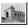 thumbnail image 2 of Historic Framed Print, U.S. Naval Academy, Annapolis [Md.]: New armory - under construction, 17-7/8" x 21-7/8", 2 of 9