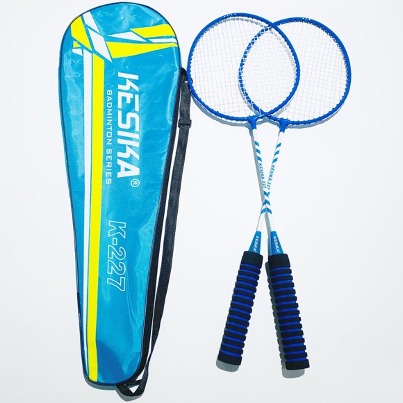 Kesca K227 Raquette de Badminton Design d'Attaque Violet pour Débutants Adultes - Matériau Durable de Haute Qualité, Utilisation Intérieure/extérieure Polyvalente, Manipulation Facile & Remplacement de Secours, Idéal pour Offensif