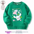 thumbnail image 1 of Sanrioed-Jersey de manga larga con cuello redondo para niños, sudaderas con capucha de dibujos animados, ropa de moda, regalo para niños, Cinnamoroll Kuromi, 1 of 5