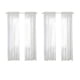 thumbnail image 2 of Cortinas Transparentes Blancas para Ventana 90 Pulgadas de 4 Paneles Cortinas Blancas Transparentes Cortinas Transparentes Panel Básico de Bolsillo de Varilla, 2 of 9
