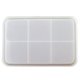 thumbnail image 1 of Bewildely Molde de bandeja de resina Rectángulo Posavasos Bandeja Molde Silicona DIY Epoxi Placa de almacenamiento Molde Bandeja Espejo Molde de Artesanía Bewildely HA018068-00, 1 of 1
