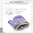 thumbnail image 4 of DouZhe Oven Mitts and Pot Holders Sets, Retro Style Game Controller Prints Non-Slip Heat Resistant Kitchen Oven Silicone Glove, 4 of 7