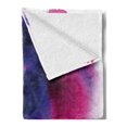 thumbnail image 2 of Astrology Soft Flannel Fleece Throw Blanket, Geometric Alchemy Eye Sun Star Mystic Signs Design, Cozy Plush for Indoor and Outdoor Use, 50" x 70", Navy Blue Fuchsia White, by Ambesonne, 2 of 5