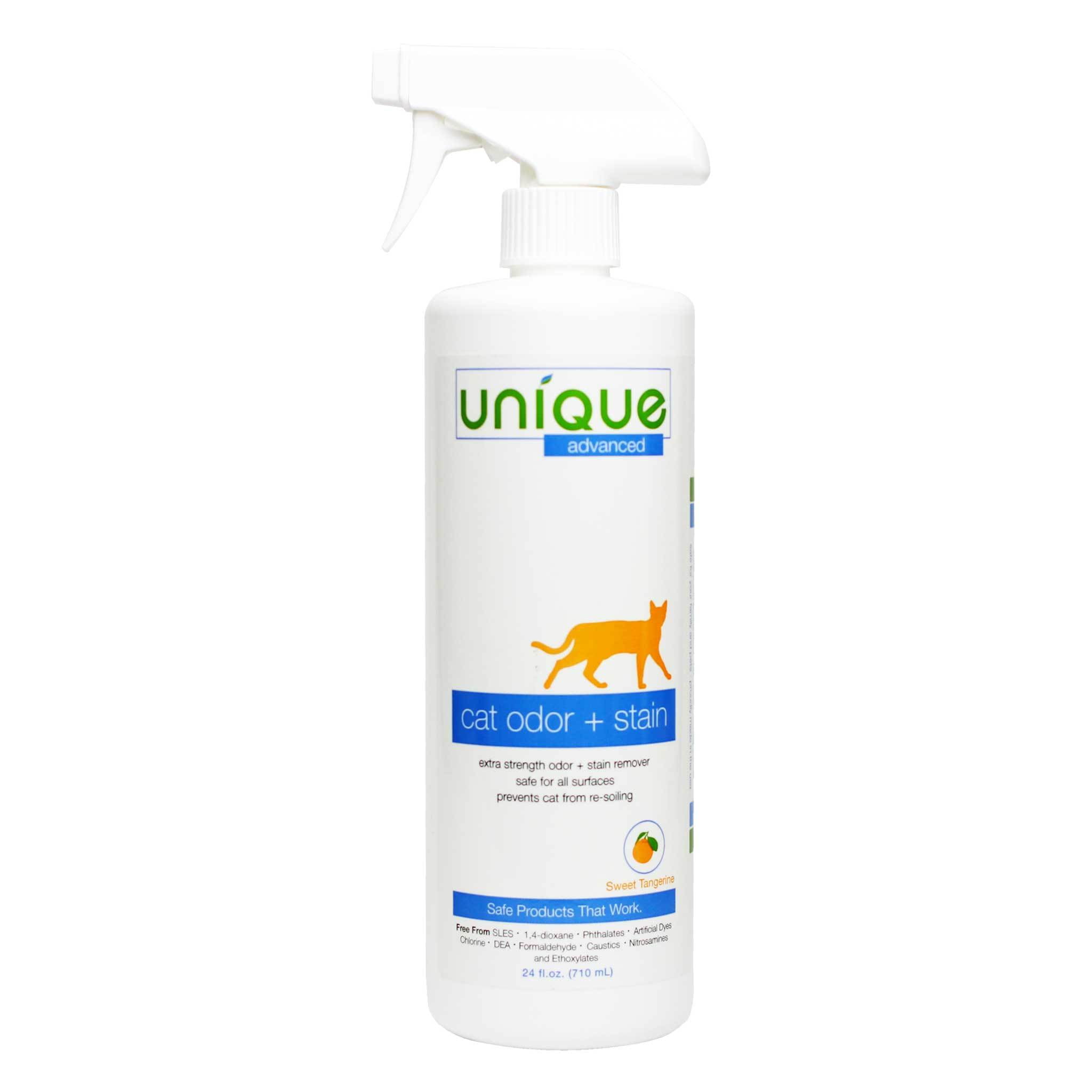 Unique Advanced Cat Odor + Stain Remover 24 oz. Advanced