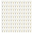 thumbnail image 1 of 100pcs Liant Clips Gold Silver Mignon Ours Forme Forte Force de Serrage Métal Évidé Longue Queue Clips, 1 of 14