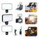 thumbnail image 1 of Lampara Led Para Camara Luz Led Para Camara Luces Fotografia Xtellar Negro, 1 of 3