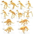 thumbnail image 3 of 12Pcs Dinosaur Fossil Skeleton Assorted Dino Bones Skeleton Toy Figures Creative Dinosaur Fossil Skeleton Toys Simulation Model Set for Science Play Dino Sand Dig Party Favor and Stocking, 3 of 9