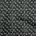 thumbnail image 1 of oneOone Polyester Spandex Black Fabric Brush Stroke Sewing Craft Projects Fabric Prints By Yard 56 Inch Wide, 1 of 5