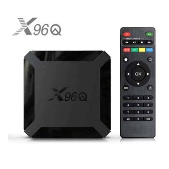 X96 smart tv box 2GB + 16GB iptv box Android 10.0 Multi-Core 64bit Cortex-A53, Mali-450 GPU, 4KHD, 2.4GWIFI